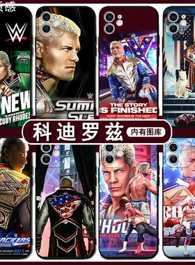 wwe科迪罗兹手机壳苹果13华为mate60金腰带iPhone15Promax小米14周边vivo冠军OPPO腰带1240罗门伦斯11适用30x