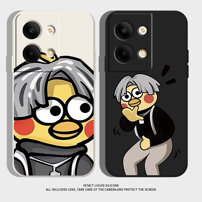 鸡你太美opporeno9手机壳reno8镜头全包reno9pro卡通reno7液态硅胶7se超薄8pro十直边por+防摔软oppo保护套