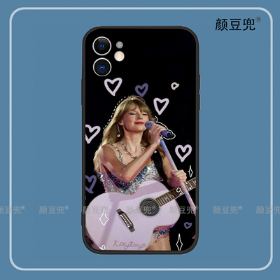 Taylor霉霉 泰勒The Eras Tour同款周边适用iphone15promax华为mate60pro红米K60硅胶苹果14一加10pro小米13p