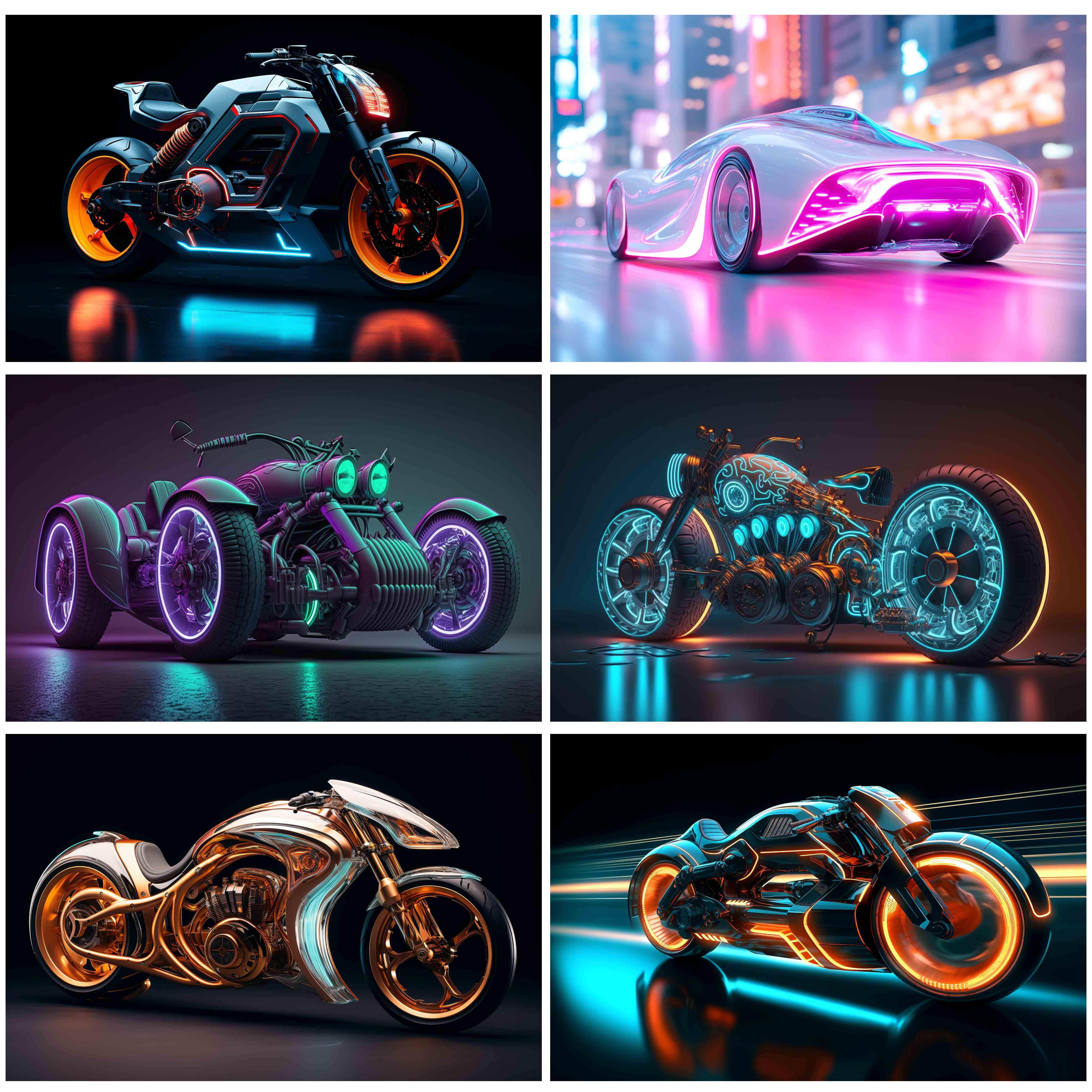 鱼缸背景贴纸新款水族箱造景装饰贴画个性摩托车缸外自粘贴画定制