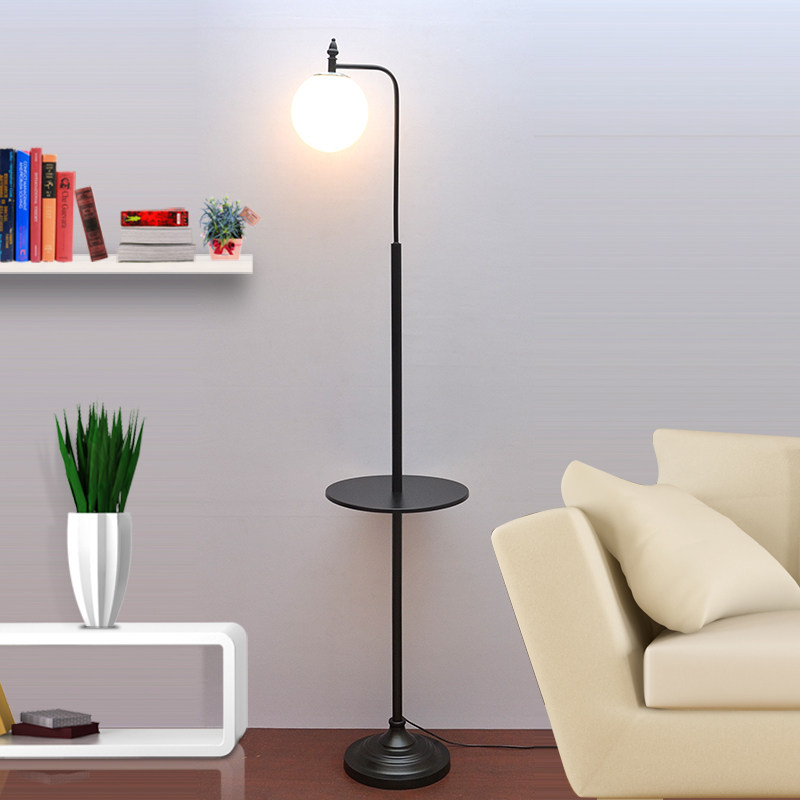 Northern Europe Retro Floor lamp a living room bedroom Bedside vertical originality personality tea table ins Simple study led Table lampin the Decoration main material , Lamps , Floor lamp  category - from Buy2taobao.com to provide professional Taobao agent buy service