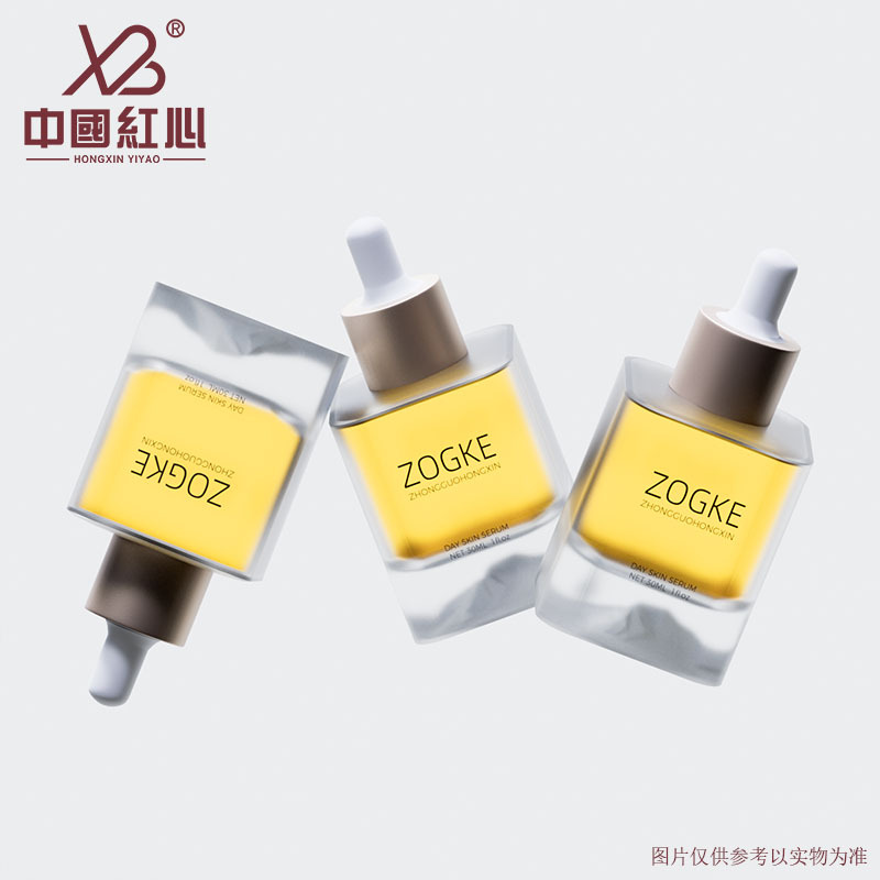 厂家新款30ml四方异形精油滴管瓶厚底雪山底分装玻璃瓶食品级