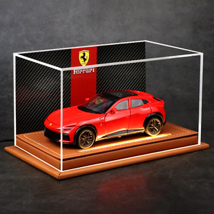 法拉利Purosangue FUV合金汽车模型玩具仿真豪华SUV车模男孩礼物