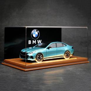 宝马i5 车模玩具送男生礼物 M60新能源合金豪华轿车模型仿真收藏版