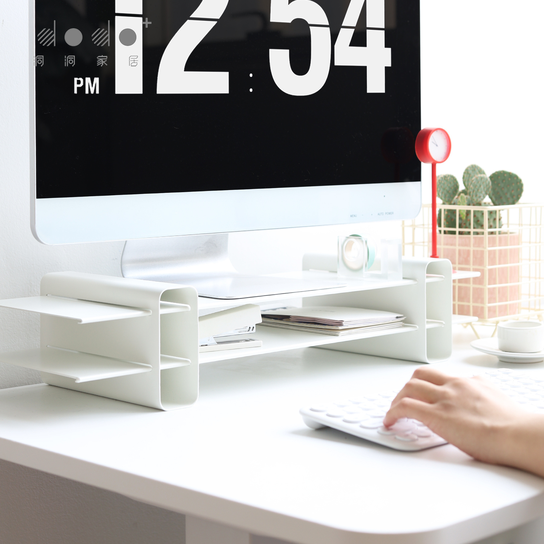 dodo原创电脑增高架简约金属