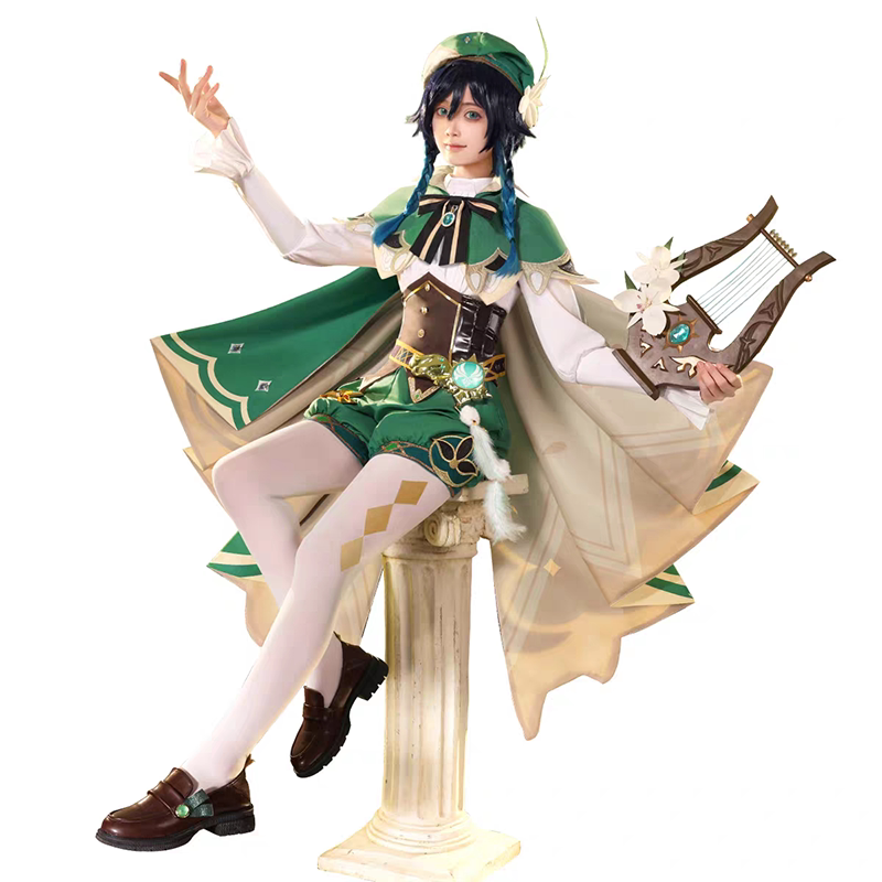 原神cos服风神温迪c服套装
