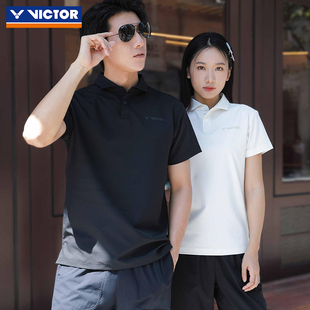 60039 2026新VICTOR胜利威克多羽毛球服运动服男女短袖 T恤POLO衫