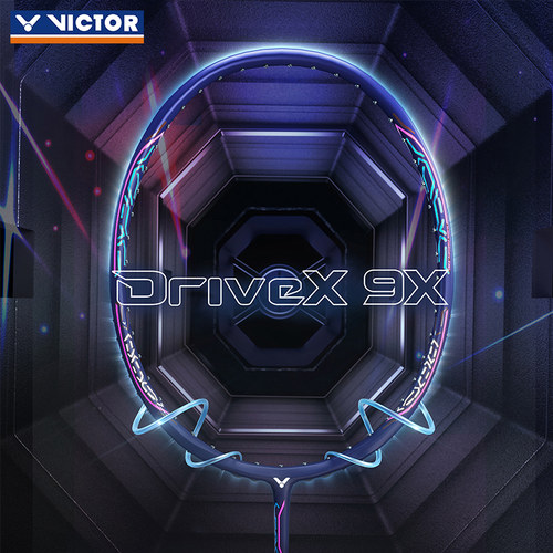 victor胜利威克多羽毛球拍驭系列专业级全碳素单拍均衡全面类DX9X