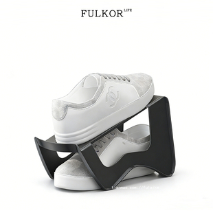 鞋托架双层加厚鞋柜收纳架子省空间神器家用客厅分层隔板整理鞋履