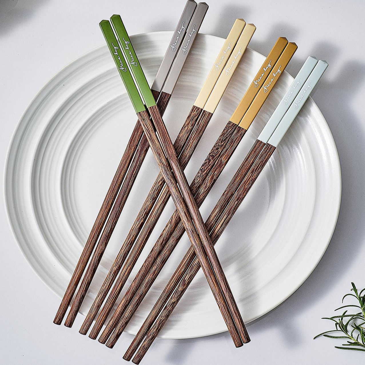 鸡翅木筷子防滑耐高温分餐