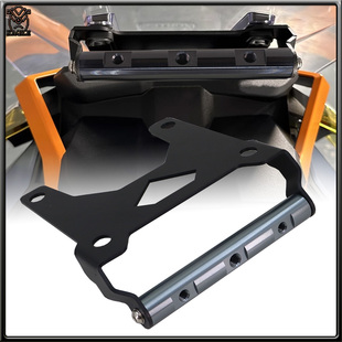 适用升仕703F改装不锈钢挡风款导航支架手机支架多功能拓展杆配件