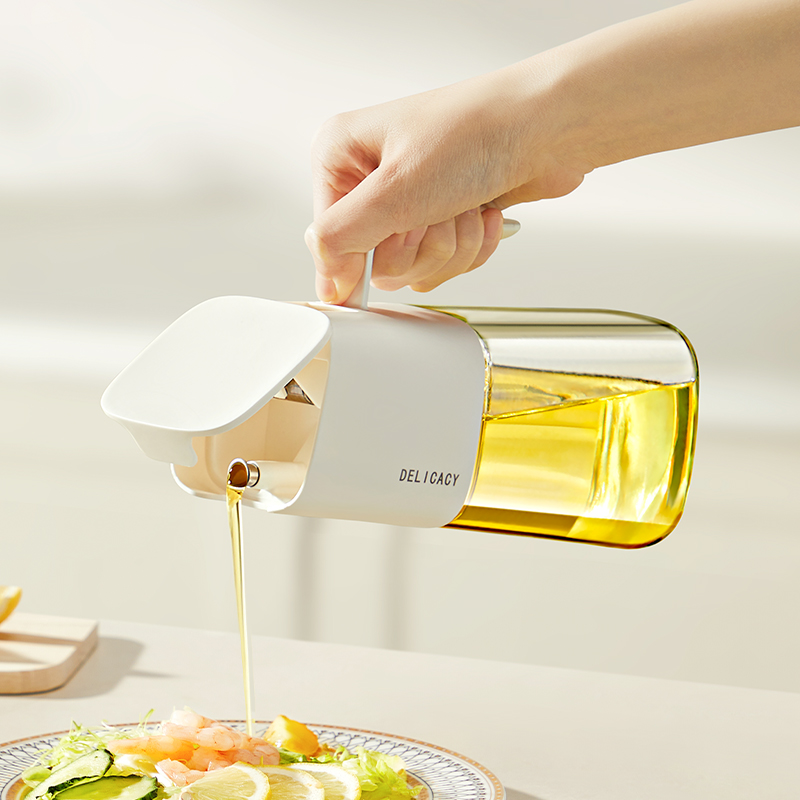 不挂油玻璃油壶厨房家用食品级