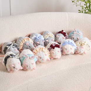 可爱洛丽爆款玩偶毛绒公仔送儿童闺蜜礼物布娃娃小白鼠