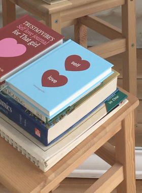 Trust My Vibe韩国代购 爱自己6个月计划本硬面万年笔记本日记本