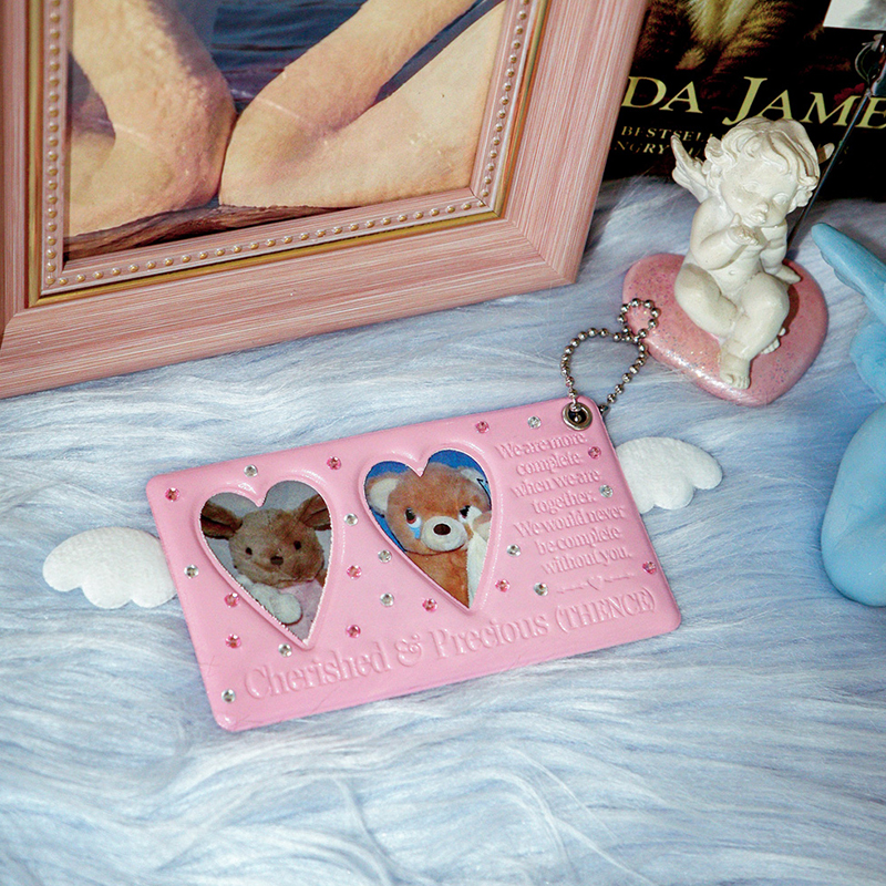 钥匙扣爱豆相片3x4证件照挂件