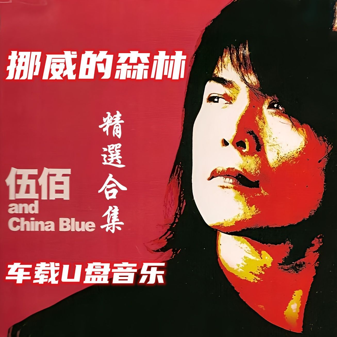 伍佰专辑车载U盘流行经典老歌无损高音质摇滚音乐歌曲车优盘mp3