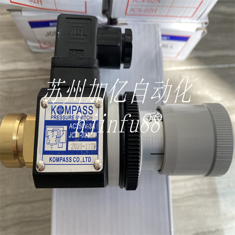 台湾KOMPASS压力继电器JCS-02N JCD JPS MJCS-02 03系列