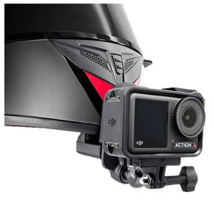 MAXCAM/麦思卡姆 适用于 DJI大疆 Osmo Action 5/4/3/2 运动相机摩托车头盔下巴支架骑行固定夹配件