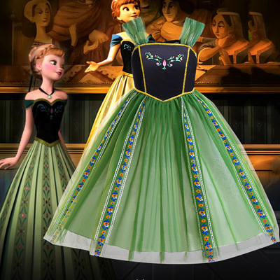 女童冰雪奇缘爱莎安娜公主