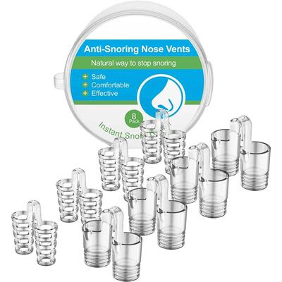 8pc Anti-Snoring Device Prevent Snoring Sleeping Prevent Nas