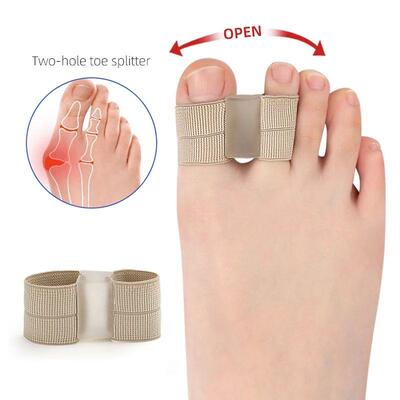 1Pc Foot Care Tool Silicone Toe Spreader Separator Bunion Ha