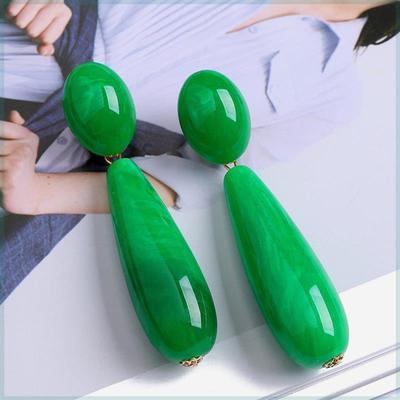 Design Dangle Earrings Women Luxury Quality Ear Punk Glossy