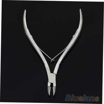 cuticle nail stainless sel nipper clipper manicure pli