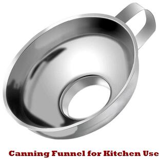 Wide Mouth Canning Funnel for Mason Jars Filling Bottles