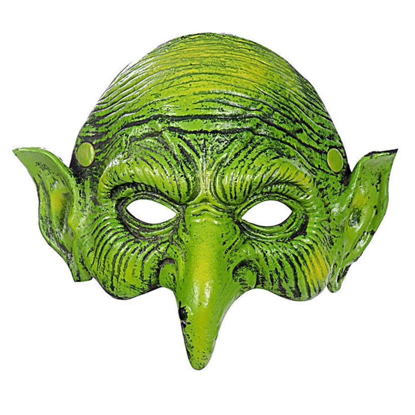 Halloween cosplay party stage props witch mask新款巫婆面具