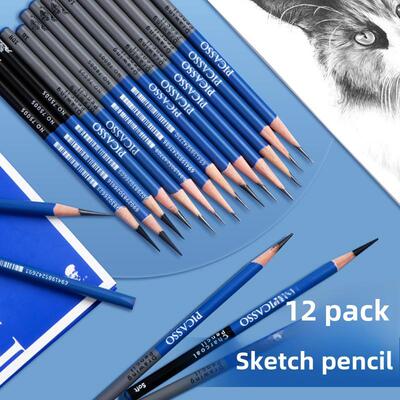 drawing pencil铅笔picasso sketch pencils set 2b8b12b9b6b素描