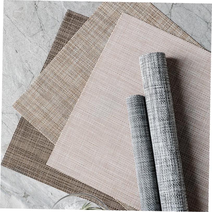 Simple waterproof placemats, western cloth mats