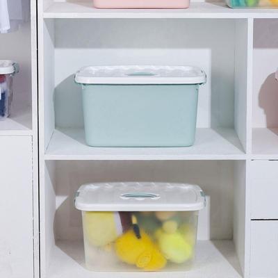 Storage box plastic box transparent dormitory organize boxes