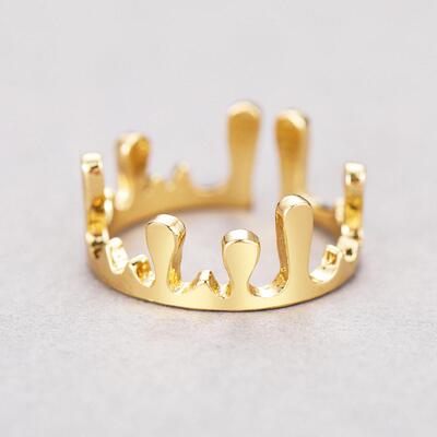 finger rings women an crown ring men 皇冠造型戒指 食指女