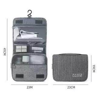 Foldable toiletry bag hanging storage bag可折叠洗漱包悬挂