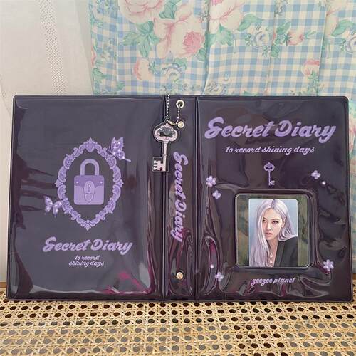 Kpop Photocard Holder Idol Card Collect Book Cute Mini Photo