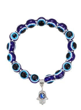 Blue Eye Bracelets 恶魔眼手串法蒂玛之手吊坠土耳其蓝眼睛手链