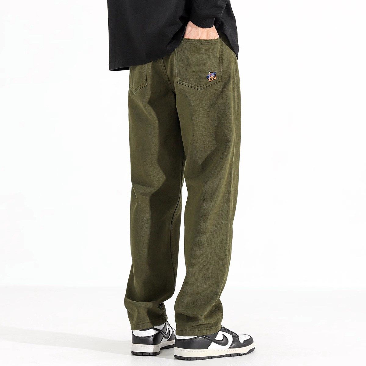 it Afternnaths潮牌直筒工装裤男新款宽松休闲百搭阔腿美式潮流,男装,大码下装,淘宝优惠券,粉丝福利购,淘宝优惠卷