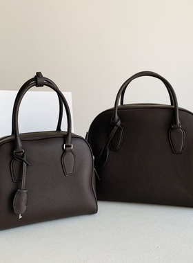 TR ROW包India 12 10保龄球包鹿皮小牛皮手提包波士顿女士公文包