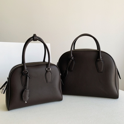 TR ROW包India 12 10保龄球包鹿皮小牛皮手提包波士顿女士公文包