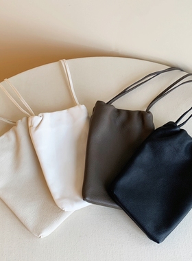 Thw Rhw TR新款row风手机包进口小牛皮手提包单肩包