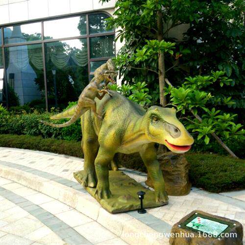自贡仿真大型霸王龙恐龙会动会叫摆件商场游乐园摆件厂家直销