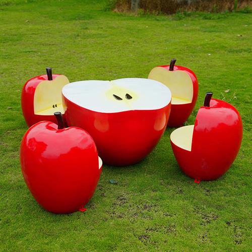 仿真植物玻璃钢水果蔬菜雕塑草莓果园农场装饰摆件大型户外园林