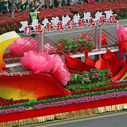 铝合金车架巡游花车电动巡游花车底盘生产巡游花车设计