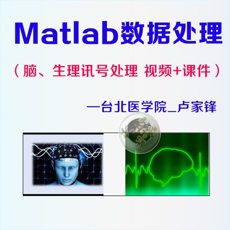 Matlab数据脑电生理讯号处设计素材/源文件