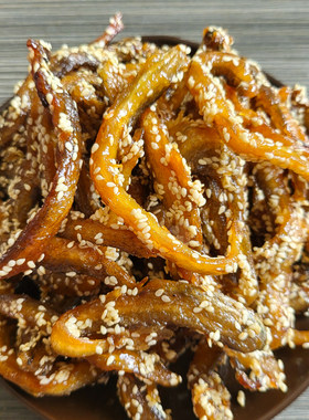 甜辣龙头鱼干500g蜜汁海龙鱼黄花鱼海鲜小零食麻辣小鱼仔鱼片250g
