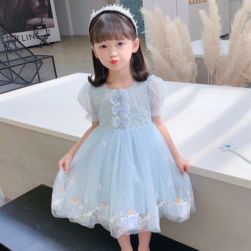 清仓特价 女童小马宝莉公主裙宝宝夏季连衣儿童薄款蓬蓬网纱裙子