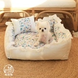 In ins мягкий клейкий кошачий гнездо четыре сезона универсальные бархатные колодки можно разобрать, чтобы вымыть кровать для собак кошачья кровать для домашнего животного домашнего животного летнего животного гнезда