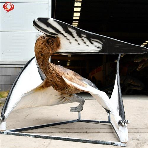 大型仿真翼龙景区户外主题公园商业展览古生动物模型定制工厂