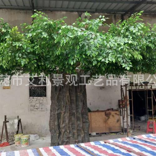 厂家包柱榕树人造大型榕树装饰绿树园林景观工程树装饰树