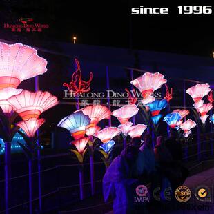 春节元 饰宫灯花灯彩灯大型灯会设计制作厂家 宵节庙会美陈装